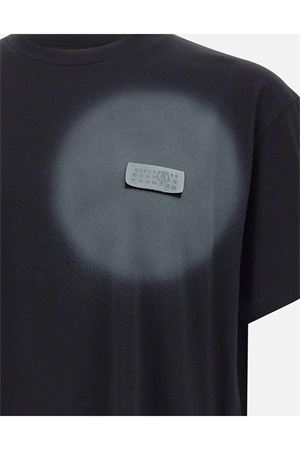 T-shirt in cotone nero MM6 MAISON MARGIELA | SH0GC0067M20048900